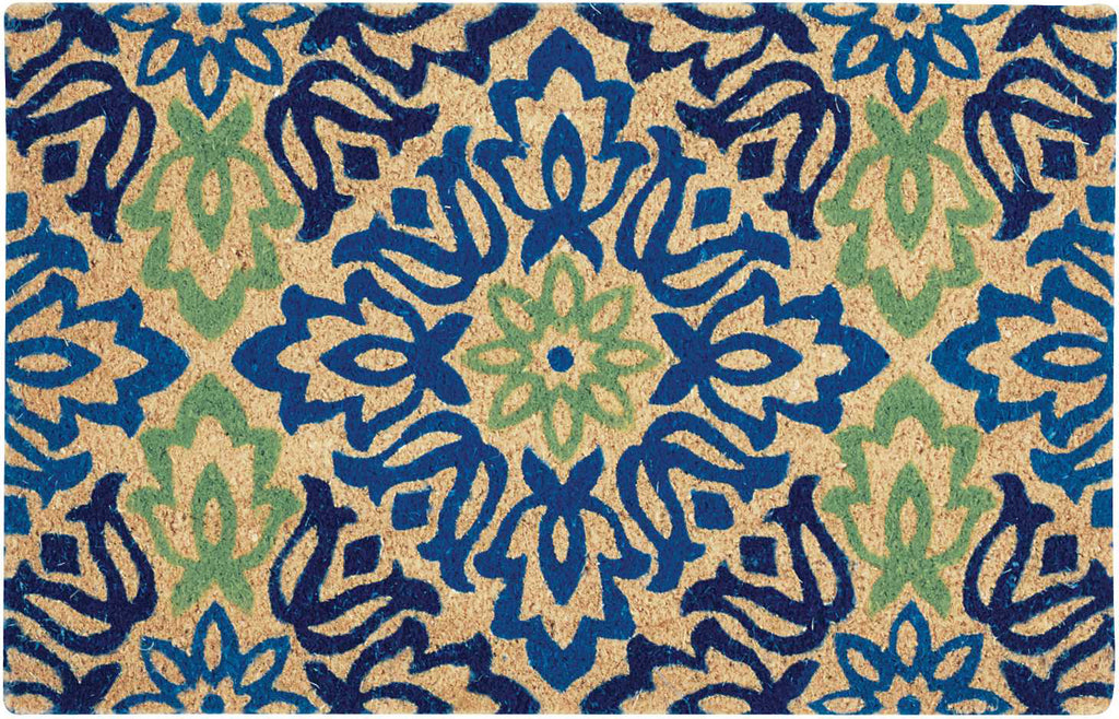 Nourison Wav17 Greetings WGT21 Navy Area Rug by Waverly main image