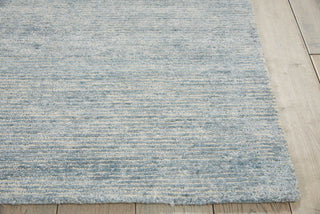 Nourison Weston WES01 Aquamarine Area Rug Corner 