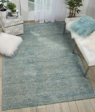 Nourison Weston WES01 Seafoam Area Rug Room Scene Featured