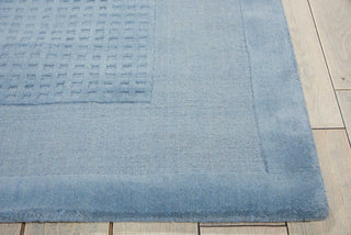 Nourison Westport WP30 Blue Area Rug Detail Image