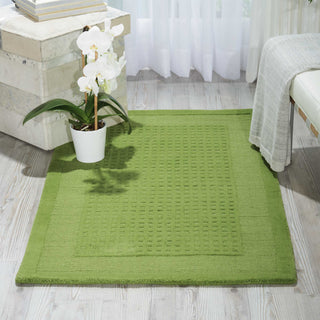 Nourison Westport WP30 Lime Area Rug Room Image Feature