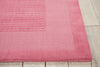 Nourison Westport WP30 Pink Area Rug Detail Image