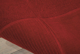 Nourison Westport WP31 Red Area Rug Detail Image