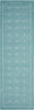 Nourison Westport WP32 Aqua Area Rug
