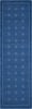 Nourison Westport WP32 Blue Area Rug 2'3'' X 7'6'' Runner