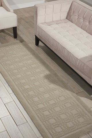 Nourison Westport WP32 Grey Area Rug Room Image Feature