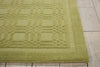 Nourison Westport WP32 Lime Area Rug Detail Image