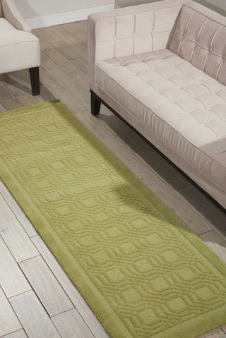 Nourison Westport WP32 Lime Area Rug Room Image Feature