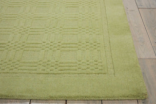 Nourison Westport WP32 Lime Area Rug Detail Image