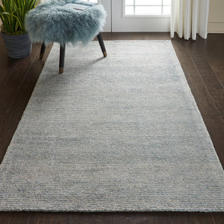 Nourison Weston WES01 Aquamarine Area Rug 4' X 6' Feature