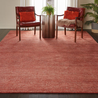 Nourison Weston WES01 Brick Area Rug Room Scene Featured