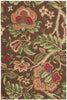 Nourison Global Awakening WGA01 Imperial Dress Chocolate Area Rug by Waverly main image
