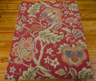 Nourison Global Awakening WGA01 Imperial Dress Garnet Area Rug by Waverly 5' X 7' Floor Shot Feature