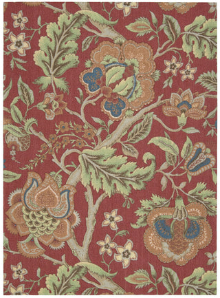 Nourison Global Awakening WGA01 Imperial Dress Garnet Area Rug by Waverly main image