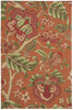 Nourison Global Awakening WGA01 Imperial Dress Spice Area Rug by Waverly
