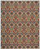 Nourison Global Awakening WGA03 Santa Maria Spice Area Rug by Waverly main image