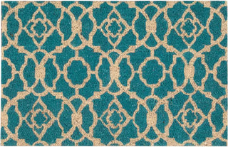 Nourison Wav17 Greetings WGT02 Teal Area Rug by Waverly main image