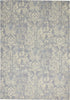 Nourison Vintage Lux WJC01 Mist Area Rug by Waverly 4' X 6'