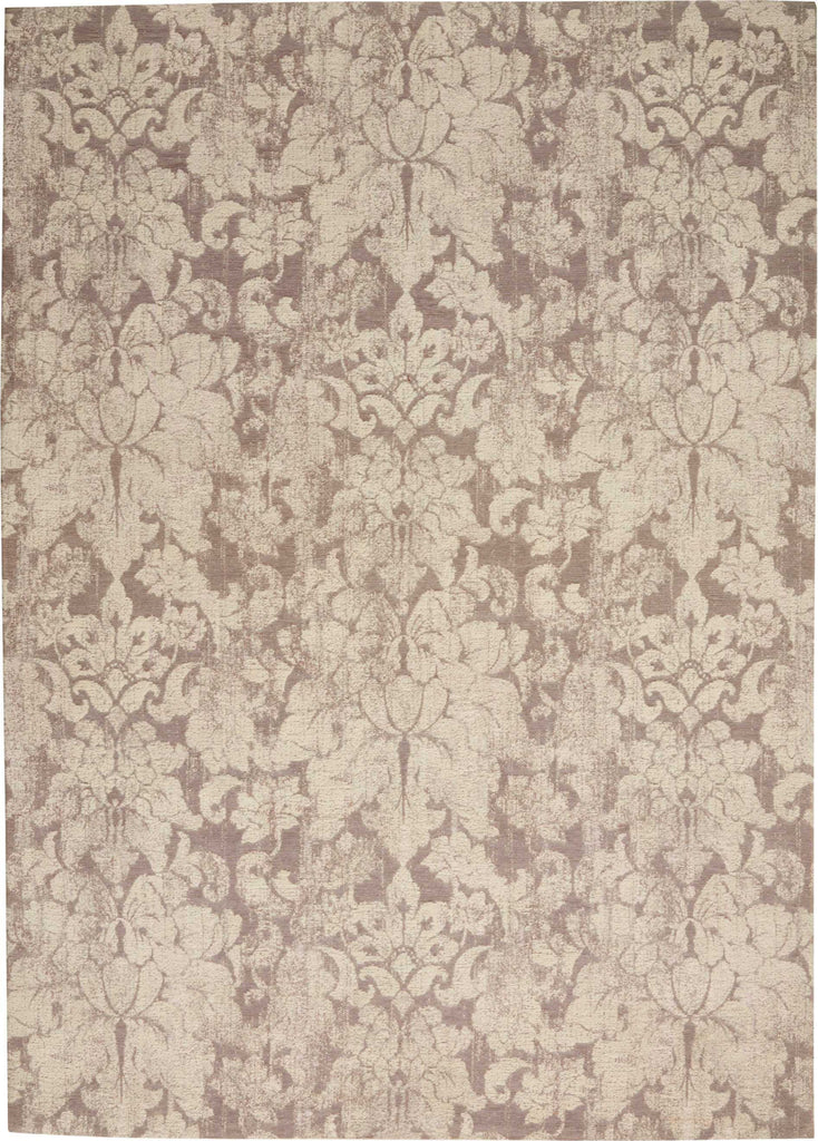 Nourison Vintage Lux WJC01 Smoke Area Rug by Waverly 4' X 6'