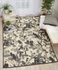 Nourison Vintage Lux WJC02 Graphite Area Rug by Waverly Room Image