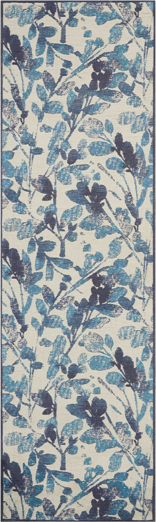 Nourison Vintage Lux WJC02 Indigo Area Rug by Waverly