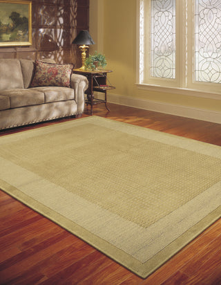 Nourison Westport WP20 Sand Area Rug 5' X 8' Living Space Shot Feature