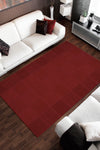 Nourison Westport WP31 Red Area Rug 5' X 8' Living Space Shot Feature