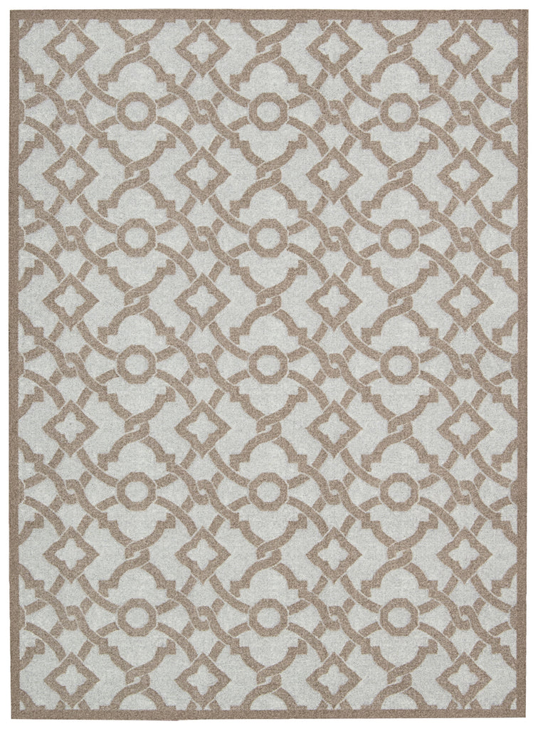 Nourison Treasures WTR01 Artistic Twist Early Grey Area Rug by Waverly main image