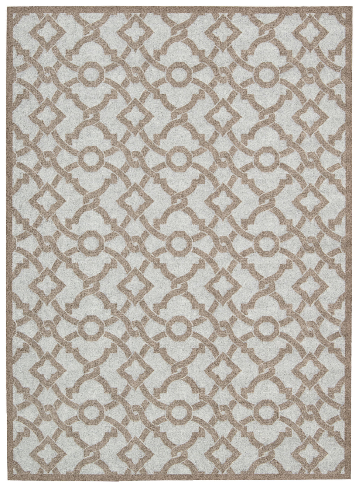 Nourison Treasures WTR01 Artistic Twist Early Grey Area Rug by Waverly main image
