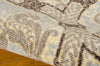 Nourison Treasures WTR03 Dress Up Damask Birch Area Rug by Waverly 5' X 7' Texture Shot