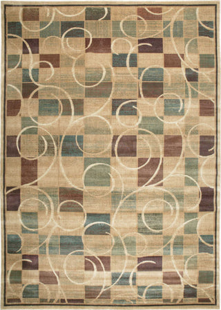 Nourison Expressions XP01 Beige Area Rug Main Image