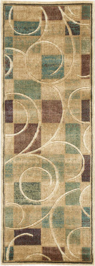 Nourison Expressions XP01 Beige Area Rug 