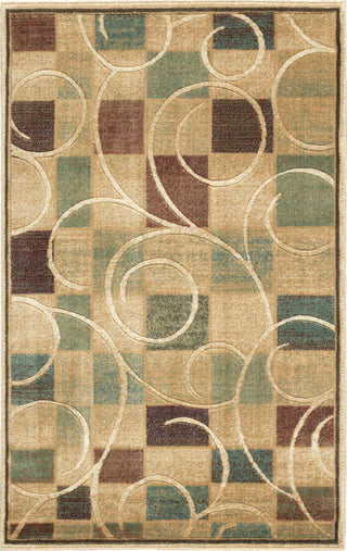 Nourison Expressions XP01 Beige Area Rug 