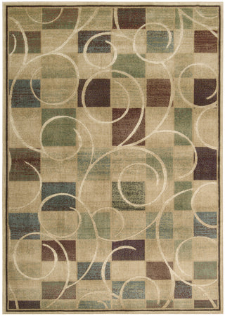 Nourison Expressions XP01 Beige Area Rug main image