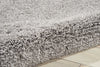 Nourison Yummy Shag YUM01 Silver Area Rug by Kathy Ireland 5' X 8'