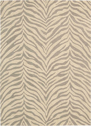 Nourison Zambiana MA401 Ash Area Rug by Michael Amini 6' X 8'