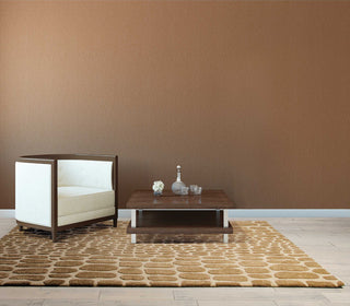 Nourison Zambiana MA403 Beige Area Rug by Michael Amini 6' X 8' Living Space Shot Feature