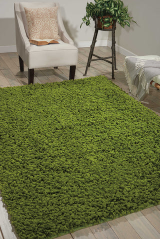 Nourison Zen ZEN01 Wasabi Area Rug Room Image Feature