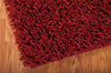 Nourison Zen ZEN01 Red Area Rug Corner Image