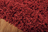 Nourison Zen ZEN01 Red Area Rug 8' X 10' Texture Shot