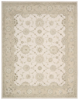 Nourison Zephyr ZEP01 Ivory Green Area Rug main image