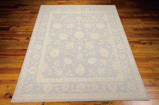 Nourison Zephyr ZEP02 Light Blue Area Rug Main Image Feature