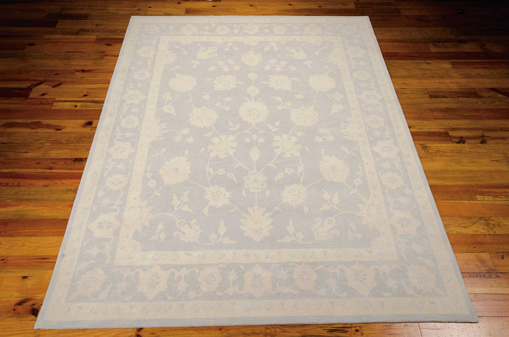 Nourison Zephyr ZEP02 Light Blue Area Rug Main Image Feature