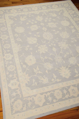 Nourison Zephyr ZEP02 Light Blue Area Rug Main Image