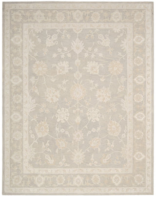 Nourison Zephyr ZEP02 Silver Area Rug main image