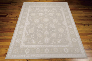 Nourison Zephyr ZEP02 Silver Area Rug 8' X 10' Floor Shot