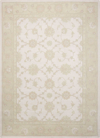 Nourison Zephyr ZEP01 Ivory Green Area Rug Main Image