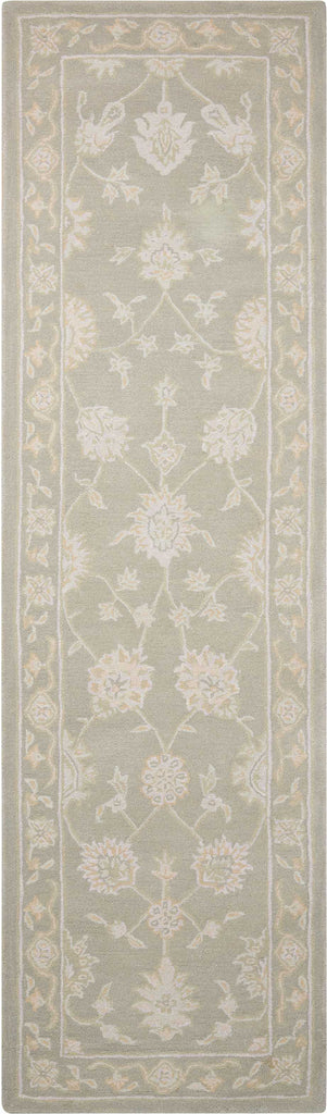 Nourison Zephyr ZEP02 Silver Area Rug