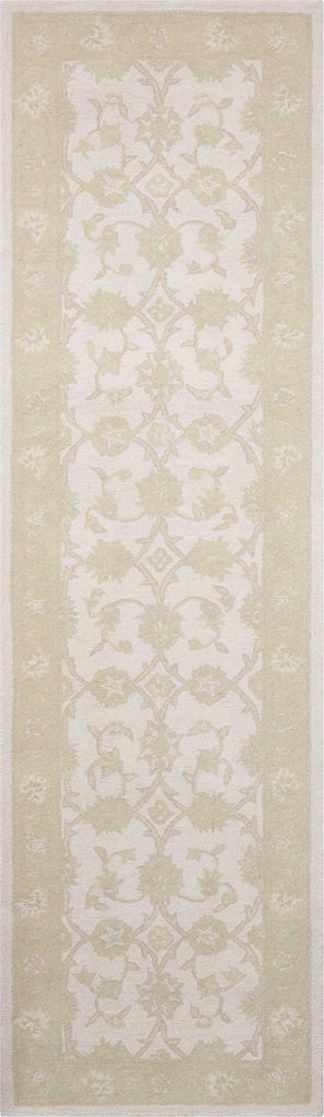 Nourison Zephyr ZEP01 Ivory Green Area Rug