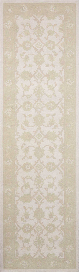 Nourison Zephyr ZEP01 Ivory Green Area Rug